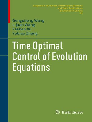 cover image of Time Optimal Control of Evolution Equations